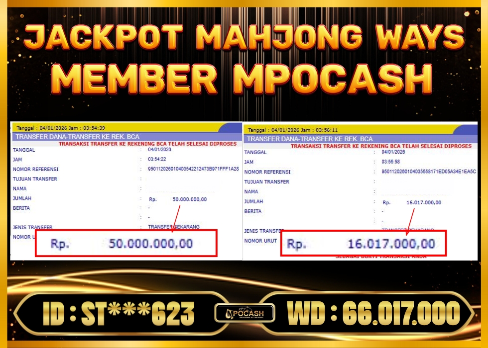 MPOCASH JACKPOT MAHJONG WAYS